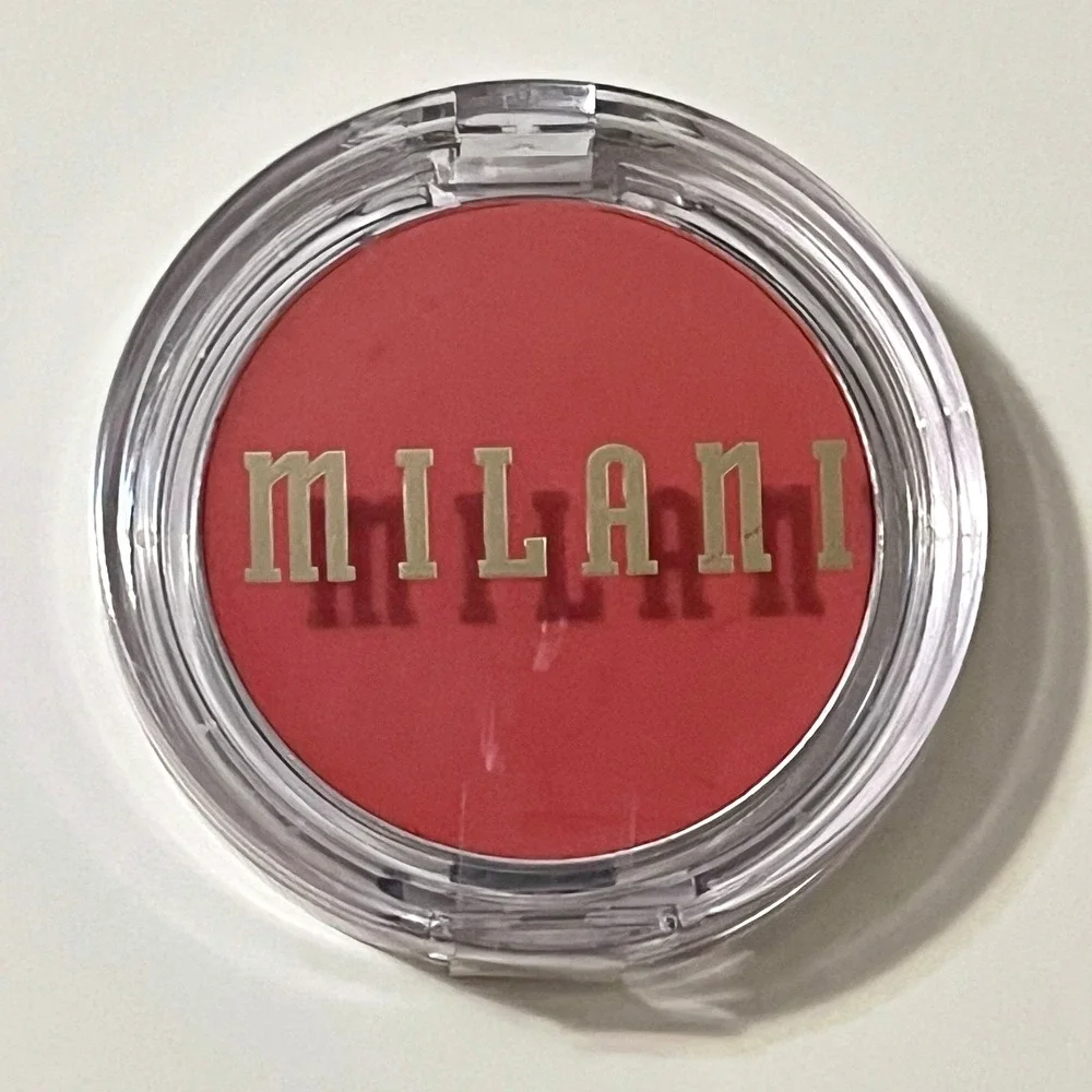 Milani Cheek Kiss Cream Blush 0.21oz 120 Coral Crush Dewy Glow Buildable